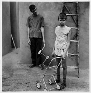 BALLEN Roger 1950,Boys with a baby carriage,1997,Blomqvist NO 2016-10-11