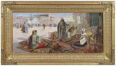 BALLESIO Federico 1852-1943,The Rug Merchant,Brunk Auctions US 2021-05-19