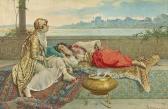BALLESIO Francesco 1860-1923,Two harem girls on a terrace,Bonhams GB 2009-10-21