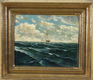 BALLON F,Segelschiff auf hoher See,1943,Allgauer DE 2009-04-23