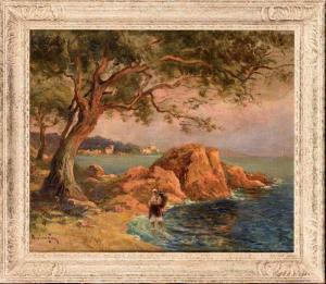 BALMIGERE Paul Marcel 1882-1953,Bord de mer,Osenat FR 2020-06-28