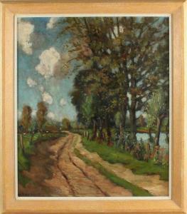 BALSINK Hein 1891-1966,Landscape with sand path,Twents Veilinghuis NL 2017-04-14