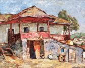 BALTATU ADAM 1889-1979,House in Huși,Artmark RO 2023-06-19