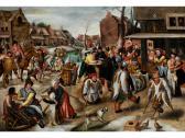 BALTEN Pieter 1525-1598,DAS FEST DES HEILIGEN MARTIN,Hampel DE 2017-07-05