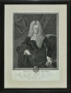 BALTHASAR PROBST Johann 1689-1750,Hüftbildnis Paul von Stetten,Allgauer DE 2018-04-19