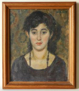 BALTUS Georges M 1874-1967,Damesportret - Portrait de dame,Amberes BE 2017-06-26