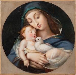 BALZE Raymond 1818-1909,Virgin and Child with a dove,Sotheby's GB 2021-11-10