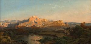 BAMBERGER Fritz 1814-1873,Sierra Nevada (Spanische Landschaft),Galerie Bassenge DE 2022-12-01