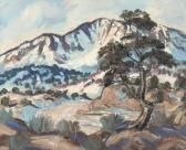 BAMBROOK Walter 1910-1984,Untitled (New Mexico Landscape in Winter),Santa Fe Art Auction 2021-05-29