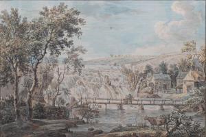 BAMPFYLDE Copleston Warre,RUTTER FORCE FROM THE WATER SIDE NEAR THE BRIDGE,1781,Potomack 2021-06-10