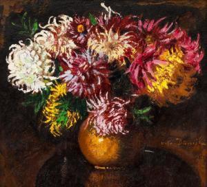 BANCILA Octav 1872-1944,Chrysanthemums,1872,Artmark RO 2024-03-20