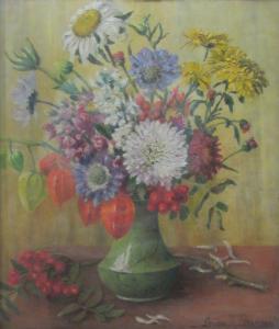 BANCROFT Louisa Mary 1800-1900,Autumn Blooms,David Duggleby Limited GB 2016-03-11