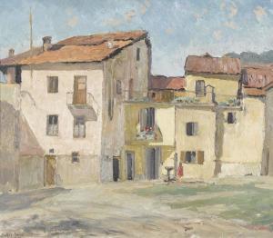 BANDI MARKUS 1910,"Septembermorgen in Miglieglia",1936,Dobiaschofsky CH 2012-05-12