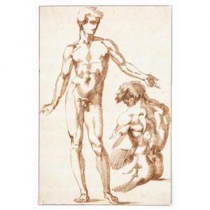 BANDINI Giovanni 1540-1599,Studies of man,Piasa FR 2020-06-04