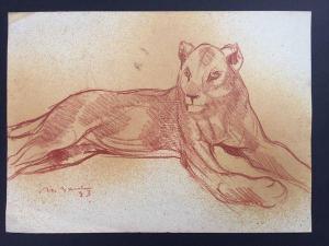 BANDINI Mario 1908-1979,15 disegni di animali,1941-1943,Cambi IT 2021-09-29