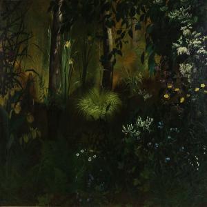 BANG M 1800-1800,At the outskirts of a garden,1864,Bruun Rasmussen DK 2014-03-16