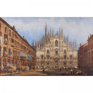 bangor J. Dodd 1885,West Front, Milan Cathedral,Woolley & Wallis GB 2018-09-11