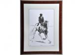BANKS A M,Study of dressage with horse and rider,Tring Market Auctions GB 2015-07-24
