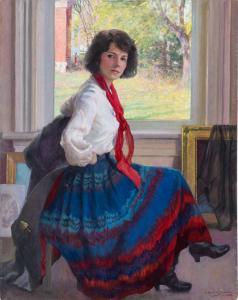 BANKS Allan R. 1948,Woman Seated,1986,William Doyle US 2023-12-20