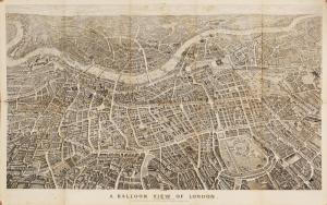 BANKS &AMP; CO,A Balloon View of London, as seen from Hampstead,Tooveys Auction GB 2017-04-19