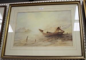 BANKS bernard 1921,Chinese Junk at Sea,20th century,Tooveys Auction GB 2019-04-17