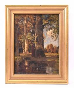 BANKS Thomas John 1828-1896,Landscape with Trees,Nye & Company US 2020-02-26