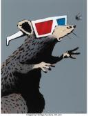 BANKSY 1974,3 D Rat,2010,Heritage US 2025-05-13