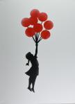 BANKSY 1974,FLYING BALLOON GIRL,Itineris Aste IT 2023-10-19