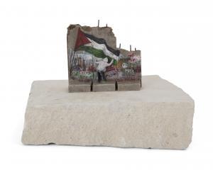 BANKSY 1974,The Walled Off Hotel Defeated Souvenir Wall mini (,Rosebery's GB 2024-04-23