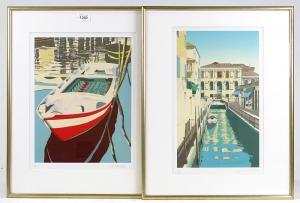 BANNISTER Graham 1954,scenes in Venice,Burstow and Hewett GB 2019-12-11