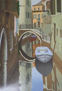 BANNISTER Graham 1954,Venetian canal scene,Gorringes GB 2021-11-01