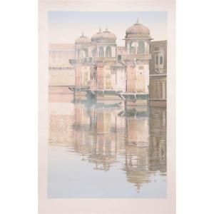 BANNISTER,Pavillions of Pushkar India,1985,Ro Gallery US 2011-12-13