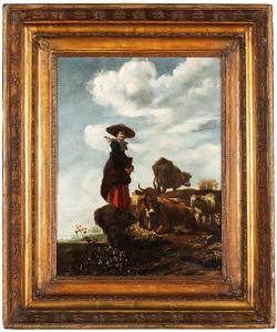 BANTELMANN Johann Wilhelm David 1774-1842,Scena pastorale,Wannenes Art Auctions IT 2021-03-18