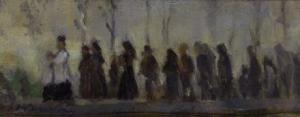 BANTI Leon Marcello 1880-1858,Processione,Galleria Pananti Casa d'Aste IT 2012-05-25