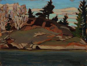 BANTING Frederick Grant 1891-1941,Shoreline,1930,Heffel CA 2023-11-30