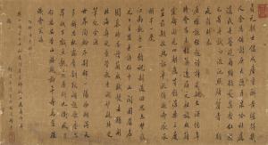 BAOCHEN CHEN 1848-1935,Calligraphy in Standard Script,1915,Bonhams GB 2022-12-14