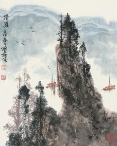 BAOCHUN LIU 1932,LANDSCAPE,China Guardian CN 2016-06-18