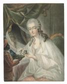 BAPTISTE ANDRé GAUTIER DAGOTY Jean 1740-1780,Madame du Barry being offered a Cup of,1770,Christie's 2019-12-10