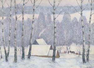 BARABANTSEV Victor Kirilovich 1947,It is snowing,2000,Christie's GB 2006-01-11