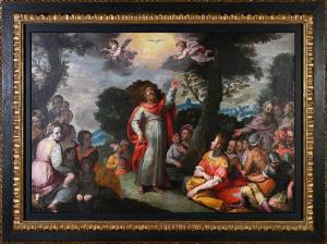 BARABINO Simone 1585-1660,La Prédication de saint Paul,Coutau-Begarie FR 2023-02-23