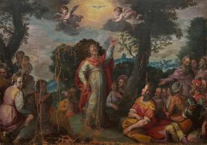 BARABINO Simone 1585-1660,La Prédication de saint Paul,Beaussant-Lefèvre FR 2022-06-10