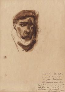 BARANOFF ROSSINE Vladimir 1888-1944,Collector's Portrait (Gheorghe Călin),1975,Artmark RO 2022-04-11