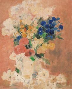 BARANOFF ROSSINE Vladimir 1888-1944,Spring Flowers,1989,Artmark RO 2022-04-11