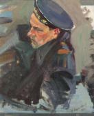 BARANOVSKY Fyodor Mikhailovich 1924-2003,Portrait of a Soldier,1953,Christie's GB 1999-09-08