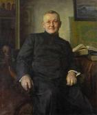 BARBACKI Boleslaw 1891-1941,Bildnis eines Priesters,1938,Neumeister DE 2009-03-12