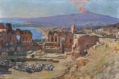 BARBAGALLO G 1900-1900,View of Taormina,John Nicholson GB 2017-12-20