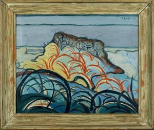 BARBAIX René 1909-1966,Les Dunes,1947,Galerie Moderne BE 2020-02-17