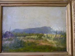 BARBARROUX EDMOND PAUL AUGUSTE 1882-1948,Paysage de garrigue,Damien Leclere FR 2010-02-13