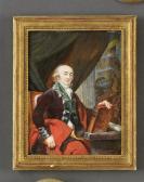 BARBAULT DE LA BROUE DE SAINT AVIT Louise 1790-1820,Portrait d'homme,Etienne de Baecque 2017-10-02