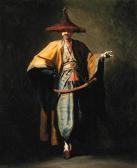 BARBAULT Jean 1718-1766,Ambassadeur de la Chine: an oriental gentleman, fu,Christie's GB 1999-04-16